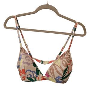Multi-Coloured GAP Women's Floral Bralette Bikini Top